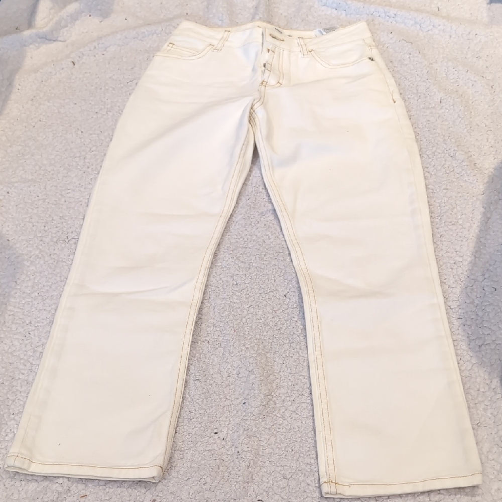 Sz 1: MNG Stylish White Jeans